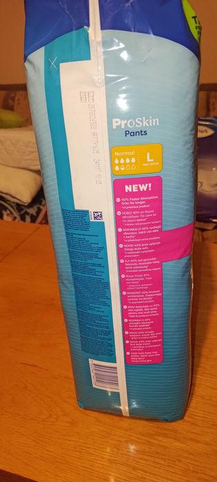 Majtki Chłonne TENA LAYDY Pro Skin Pants Normal L  3 x 30 szt