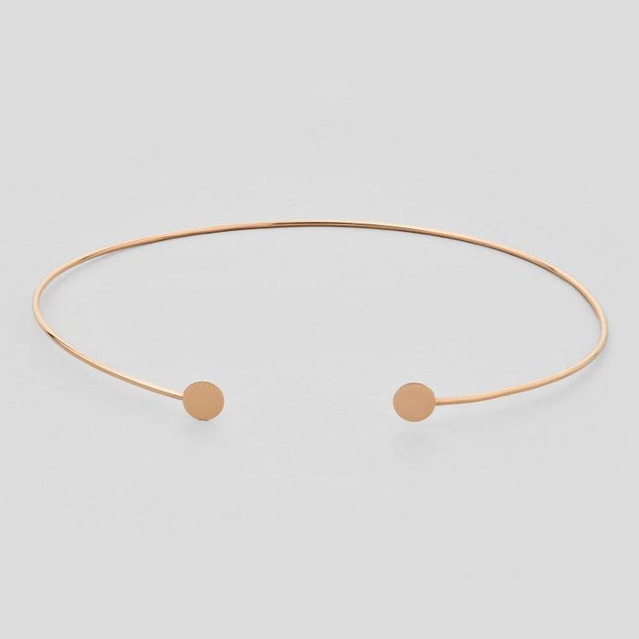 Чокер на шию в позолоті