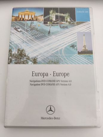 DVD Navegação Europa Mercedes APS Version 4.0