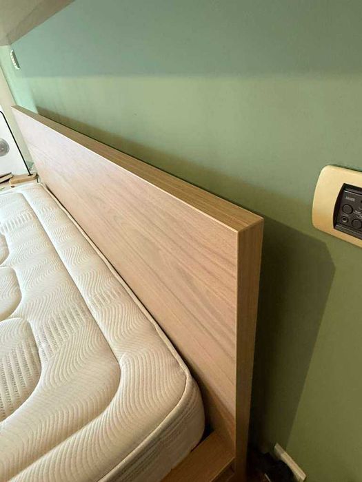 Cama MALM IKEA (160X200) + Colchão Confort Plus COLREIS