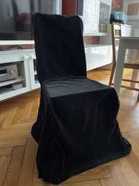 Pokrowce na krzesła Ikea Henriksdal Djurpap ciemnoszary