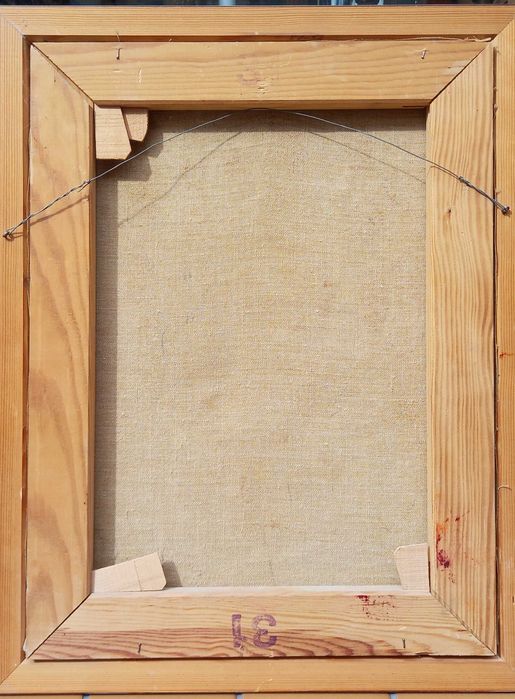 Martwa natura z różami, Jerzy Luczak-Szewczyk, poł. XX w.