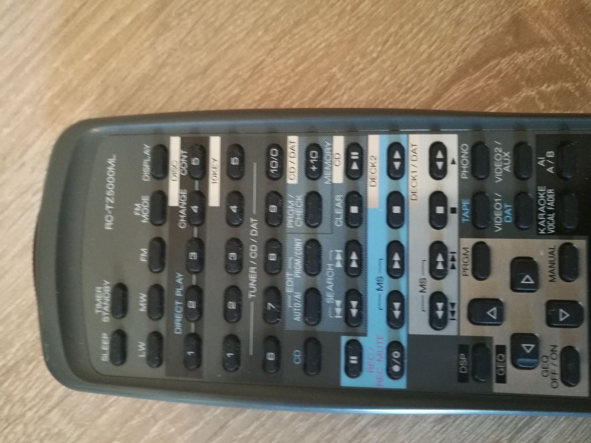 Oryginalny Pilot Audio Aiwa RC -TZ 5000 ML Unikat