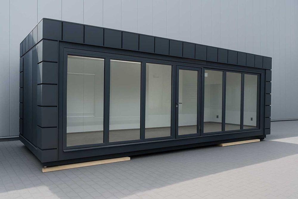 Pawilon Kontener Handlowy Usługowy Gastronomiczny 5x3 6x3 7x3 OD RĘKI