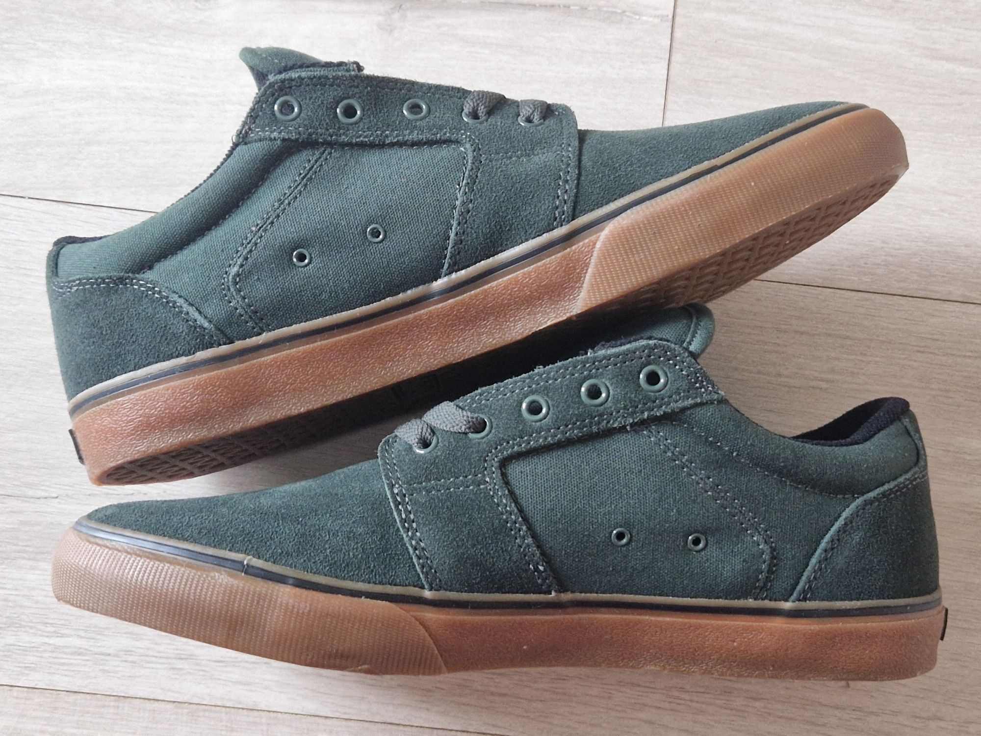 Nowe buty Etnies Barge LS green/gum roz. 45 29cm