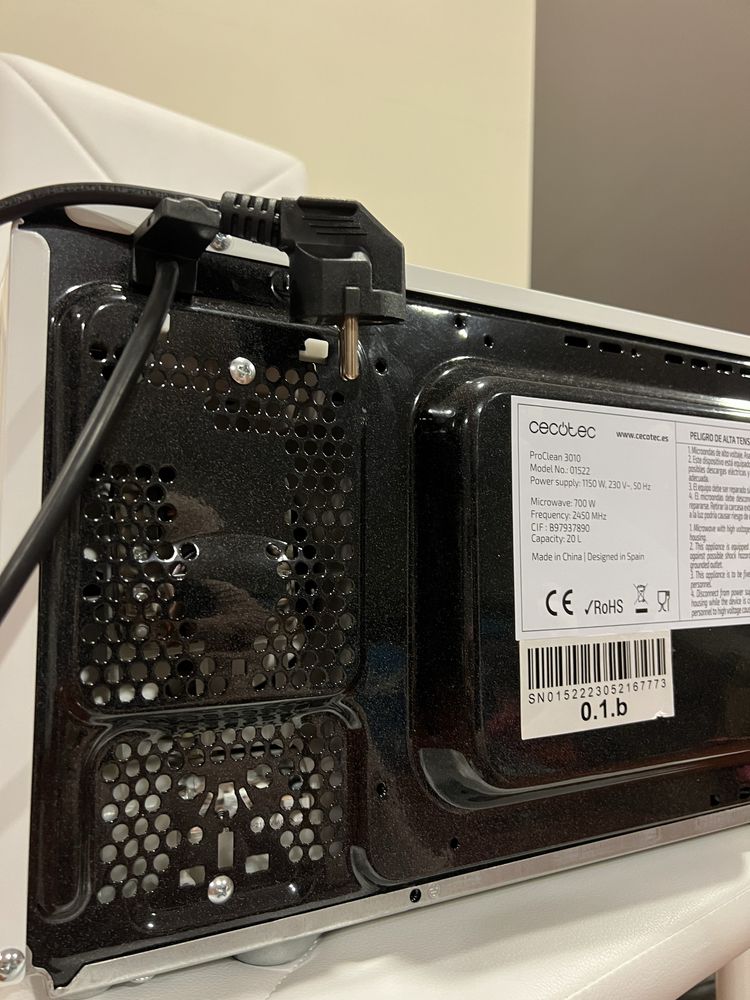 Microondas Novo Cecotec
