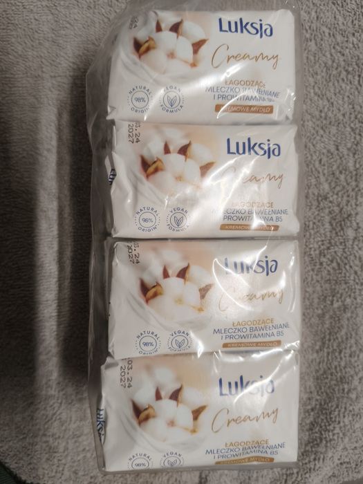 Mydło luksja creamy 12 sztuk