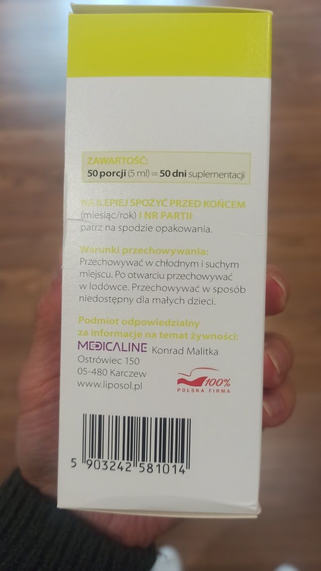 Witamina C liposomalna - 250 ml