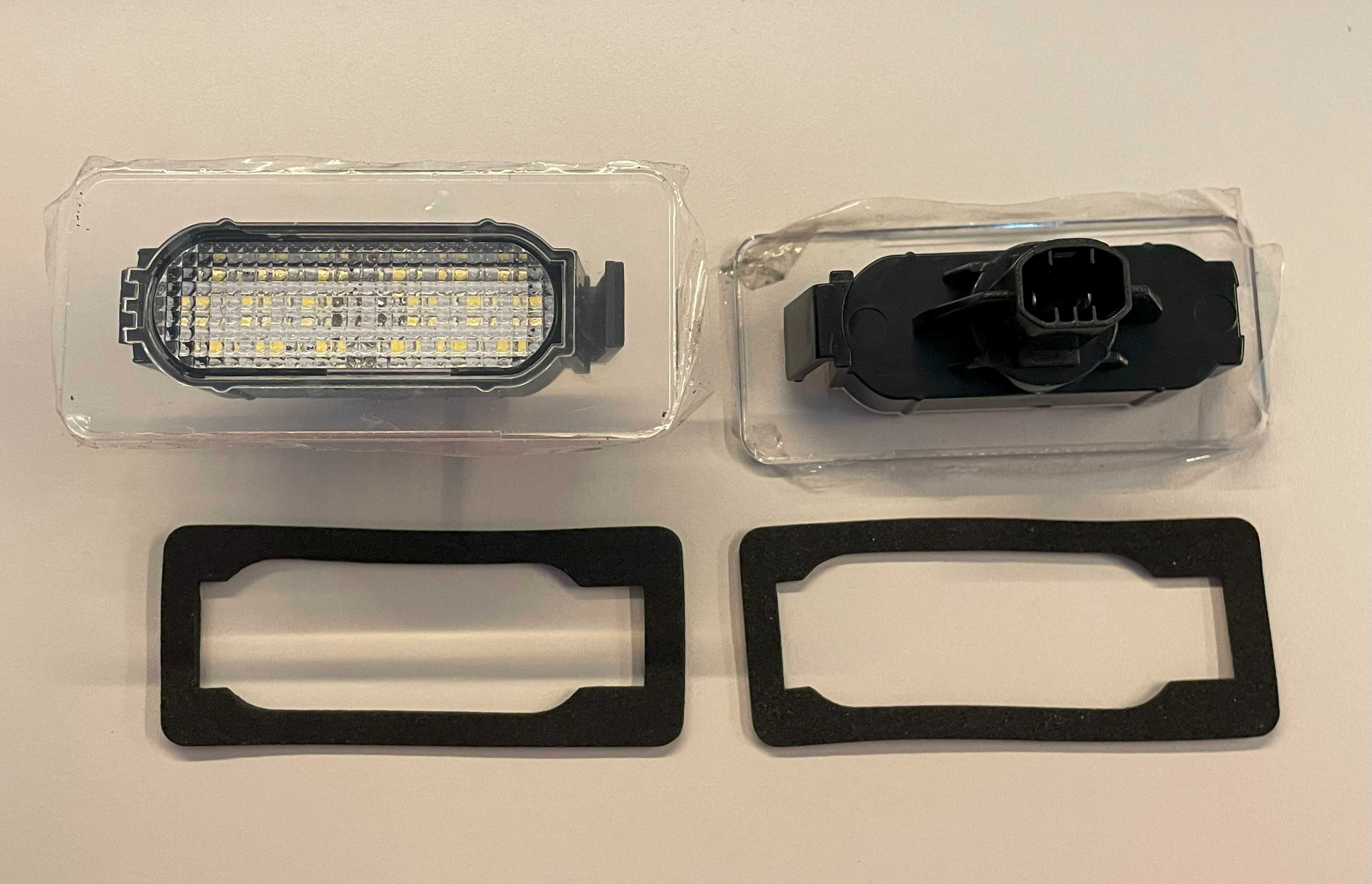 Światła LED do rejestracji w aucie Toyota
