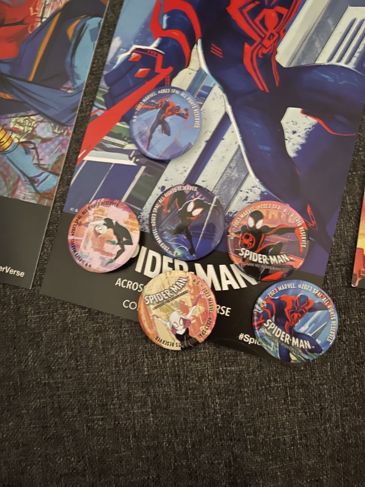 Spider Man Across the Spiderverse exclusive merchandise