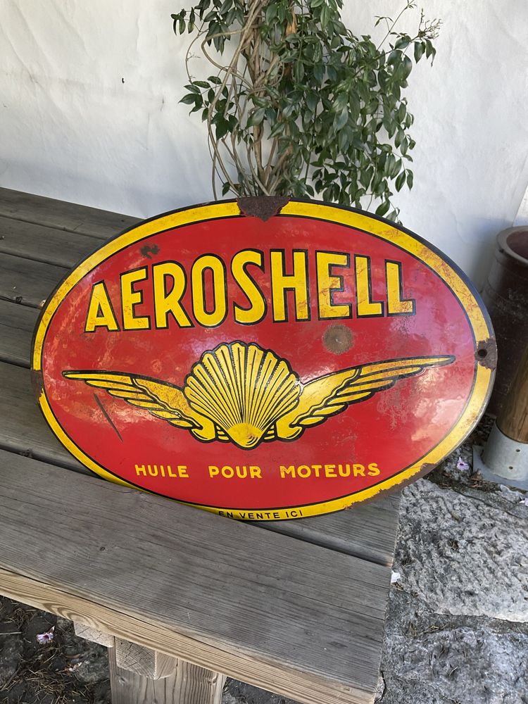 Placa esmalte aeroshell