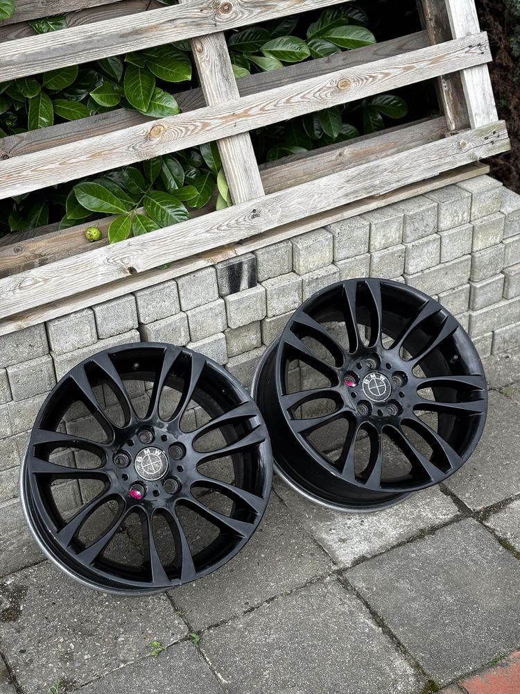 Czarne alufelgi 18 cali bmw 5x120 Styling 195 e87 e81 e90 e91 f20 f30