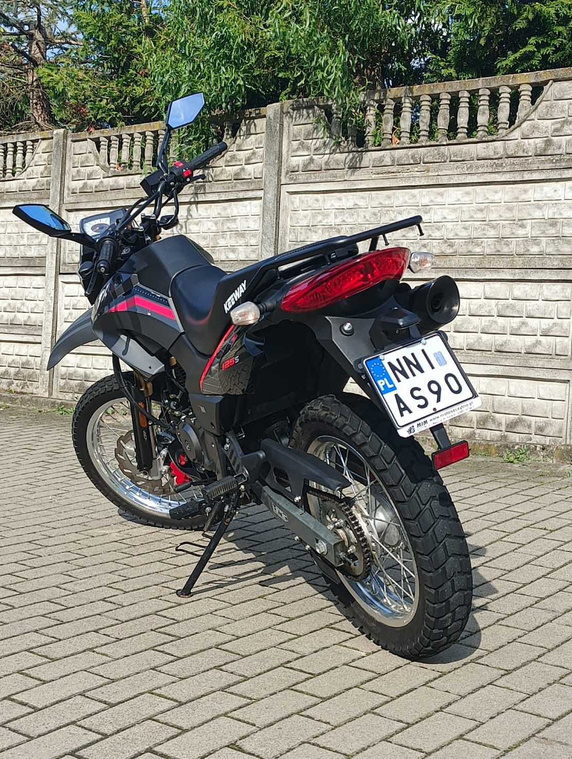 Motocykl Keeway TX 125 kat.B/A1