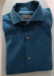 Camisa azul manga comprida