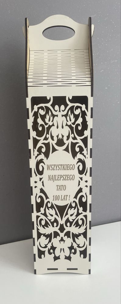 Skrzynka na wino z możliwością personalizacji