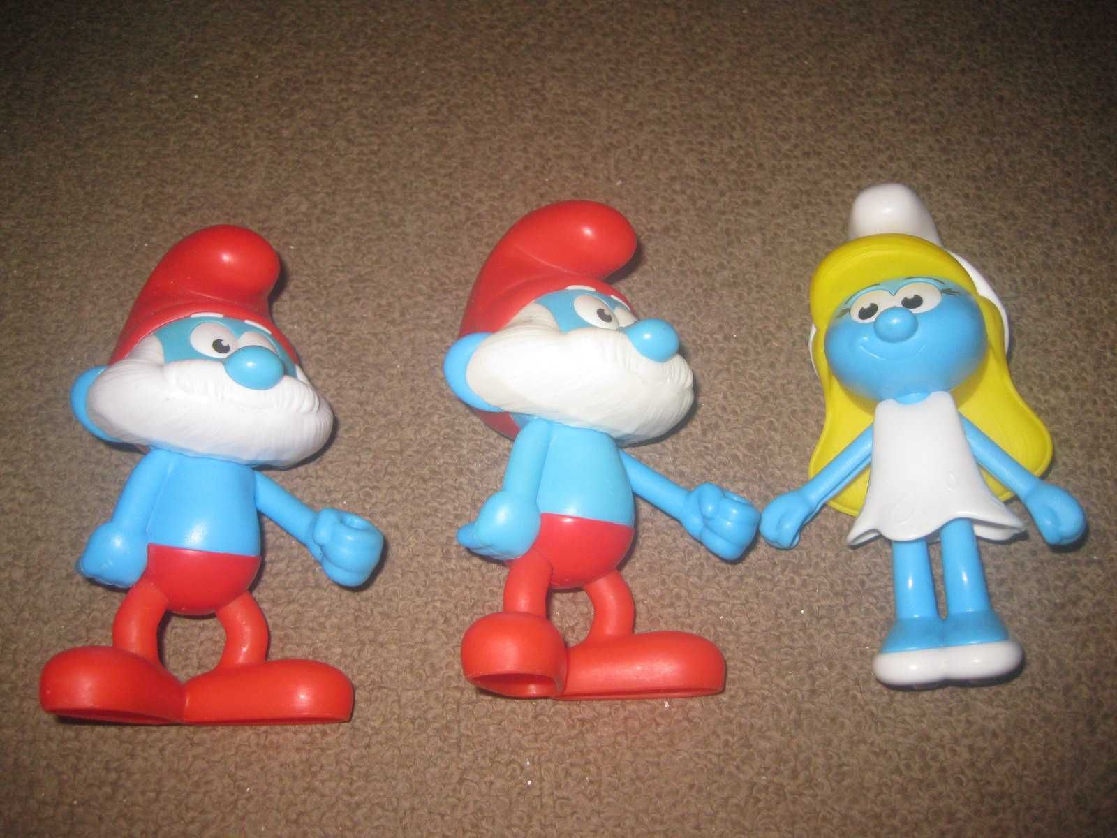 8 Bonecos/Figuras Colecionáveis dos "Smurfs"