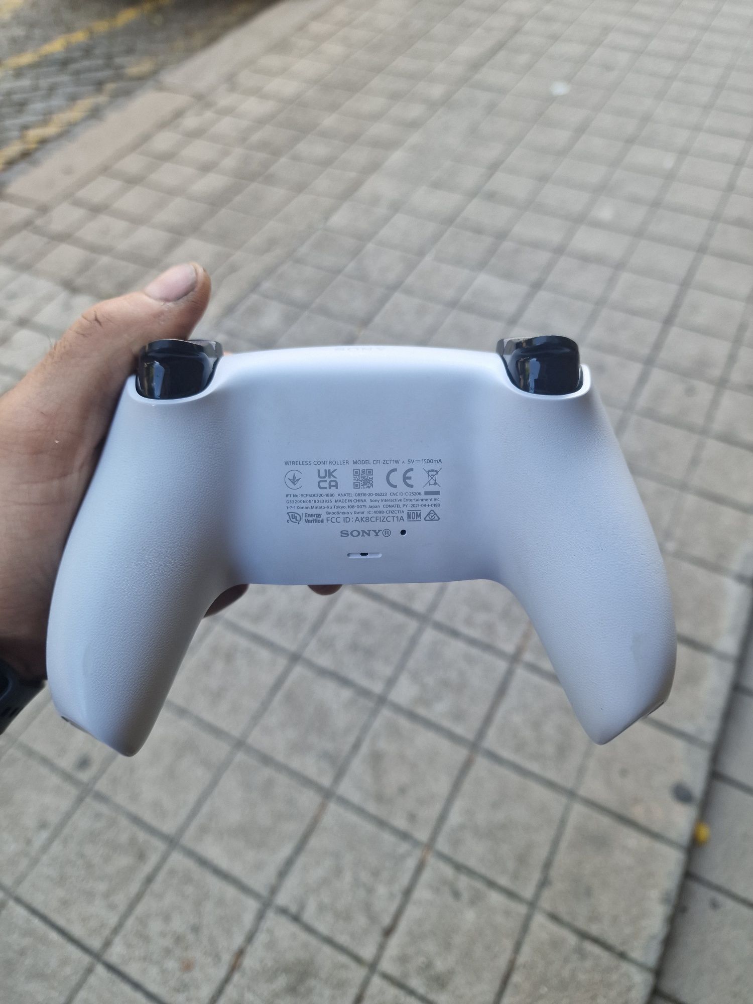 Comando dualsense branco ps5