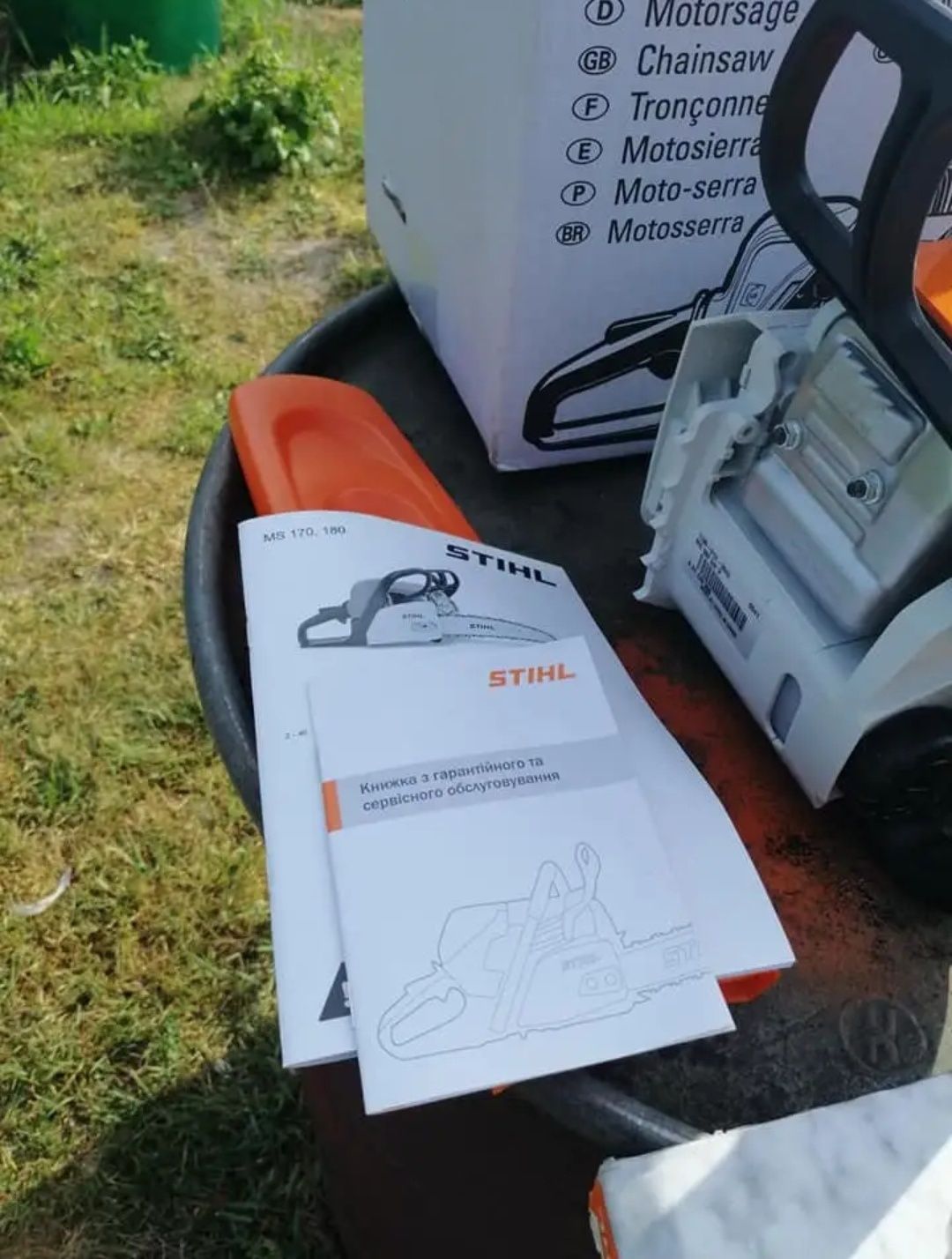 Stihl 180 Nowa Dwa pierścienie