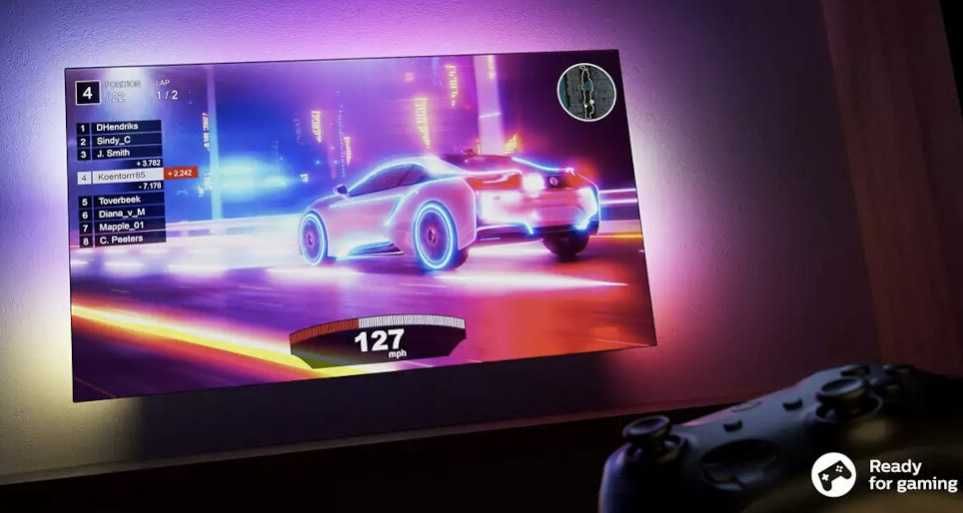 Telewizor PHILIPS 55PUS8818 4K UHD 120 Hz, Google TV Ambilight 3