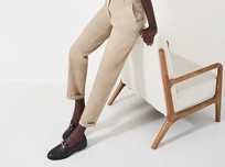 CREW CLOTHING COMPANY Chino Spodnie Damskie 12 Bawełna Jak Nowe