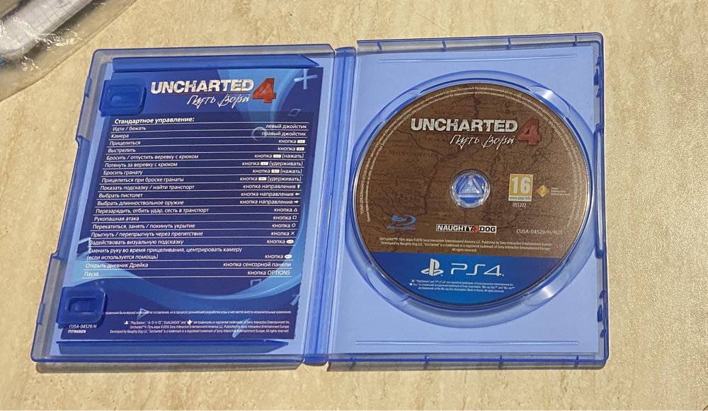 Uncharted 4 Путь Вора PS4/PS5