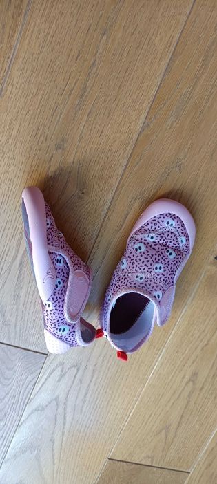 Kapcie 29 barefoot Decathlon wkładka 18,5 cm