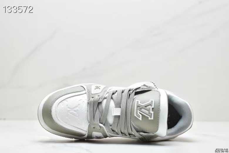 buty Espadryle Louis_Vuitton_LV_Trainer_White_GrayEspadryle  r.43