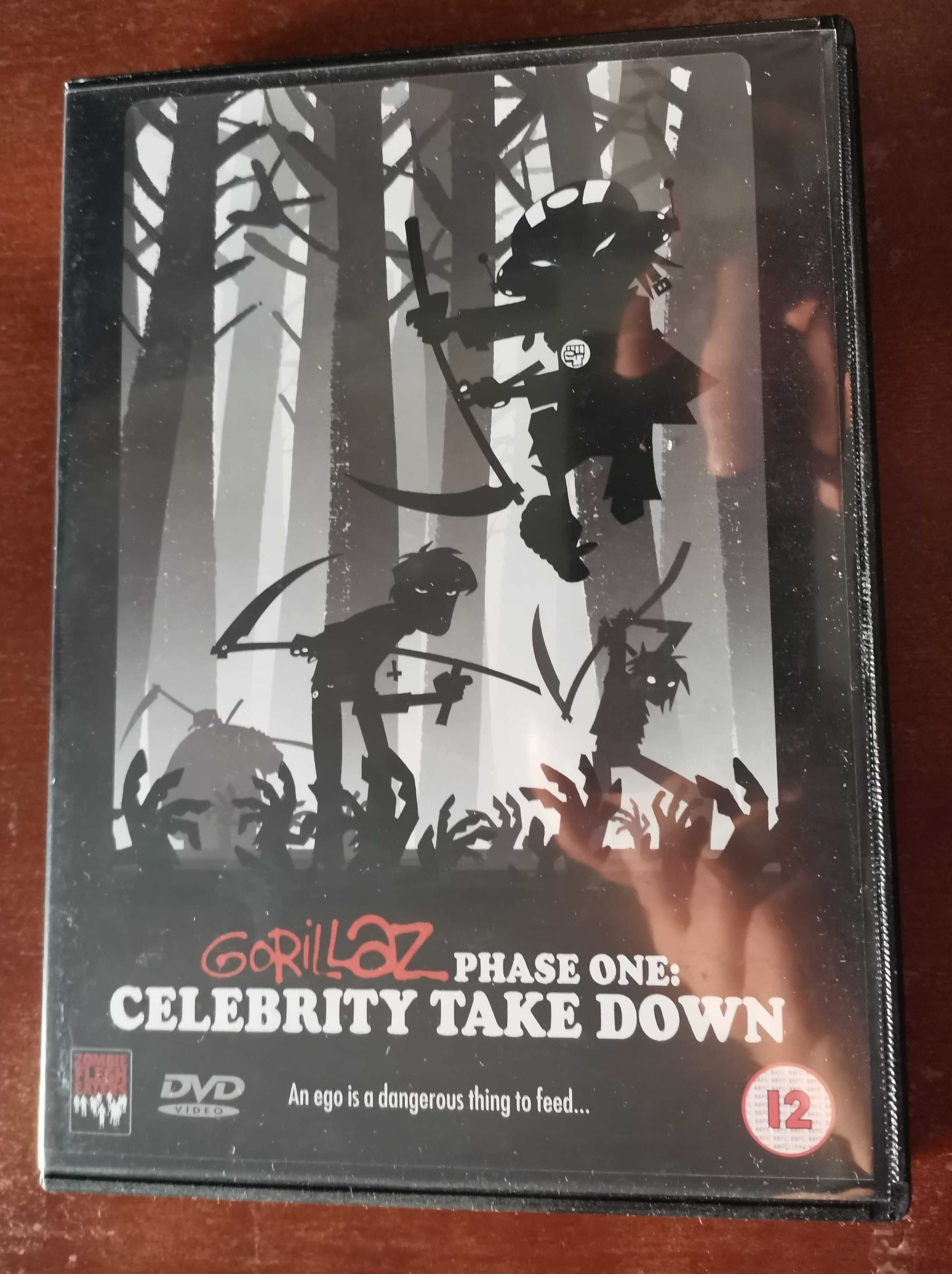 DVD Musical Gorillaz: Phase One Celebrity Take Down