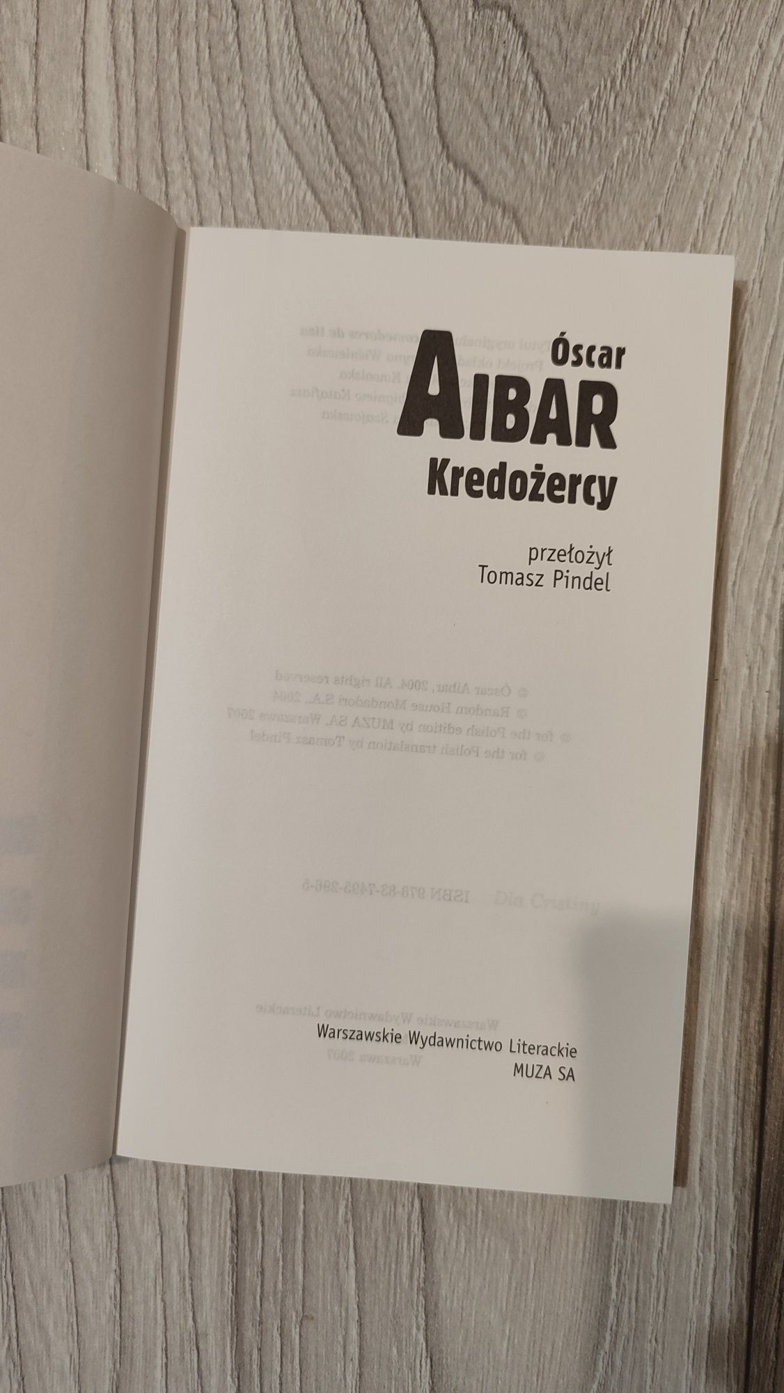 Kredożercy Oscar Aibar