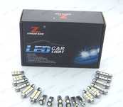 KIT COMPLETO DE 20 LÂMPADAS LED INTERIOR PARA MERCEDES CLASE C W204 C200 C220 C230 C250 C280 C300 C