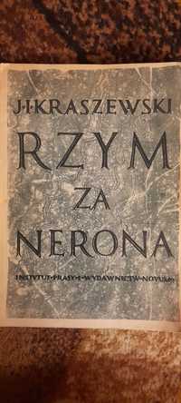 Rzym za Nerona - J. I. Kraszewski wyd I 1987