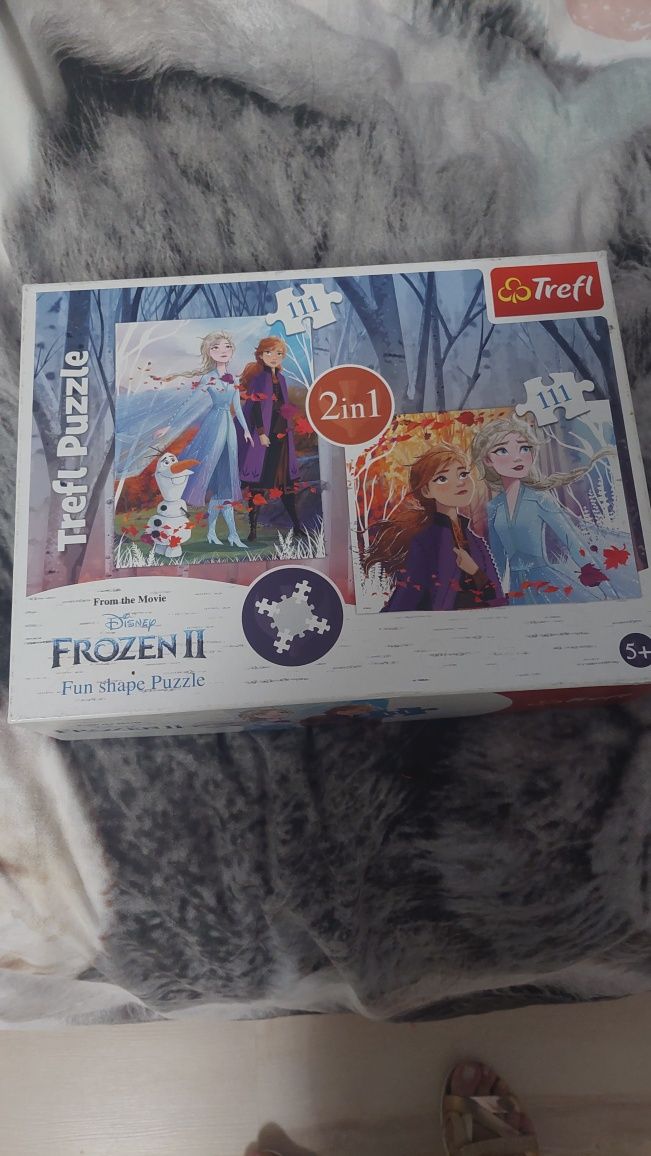 Puzzle I gra Disney Frozen