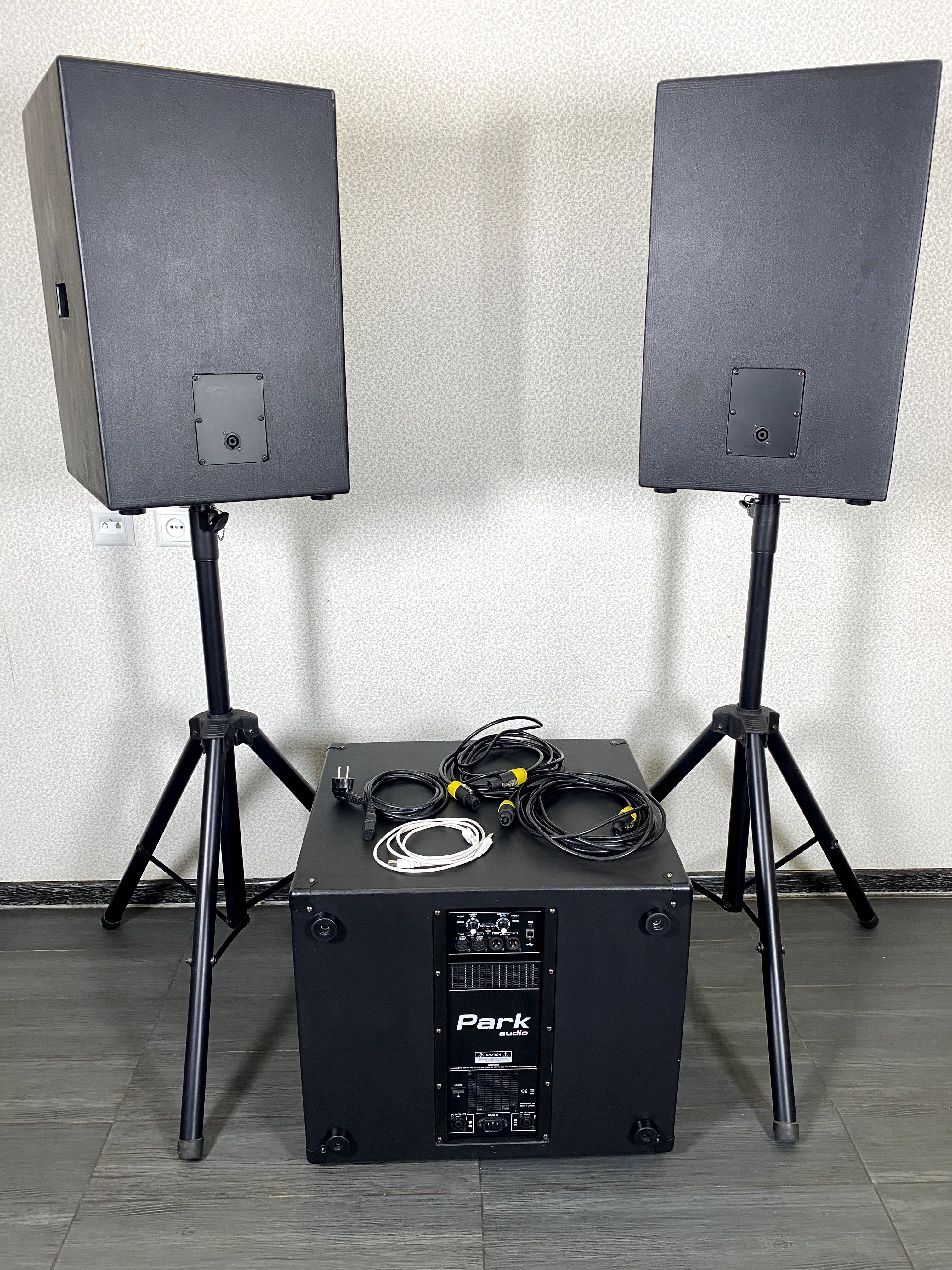 Активна акустика Lavoce/ParkAudio 2100вт з DSP