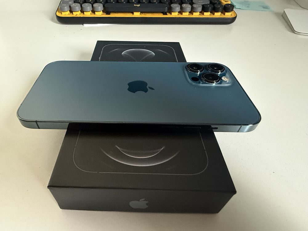 iPhone 12 Pro Max 256gb Blue Bateria 100%