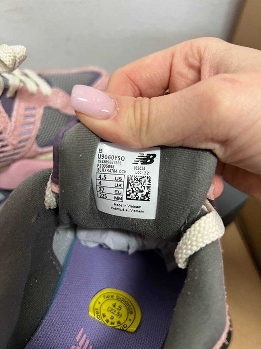Кроссовки New Balance 9060 pink lavander / Нью Беленс 9060 37 38 39 40