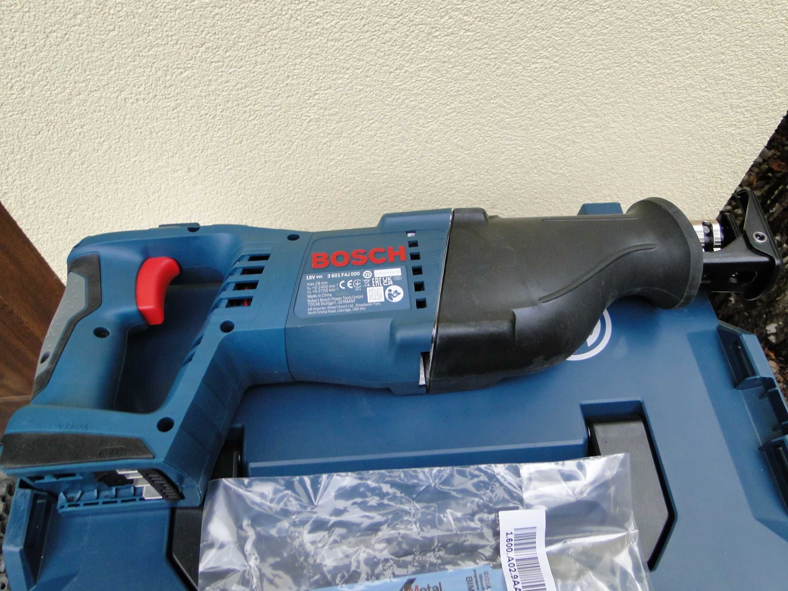 BOSCH GSA 18V-LI, Piła Szablasta 18V, w L-Boxx, Solo, Nowa