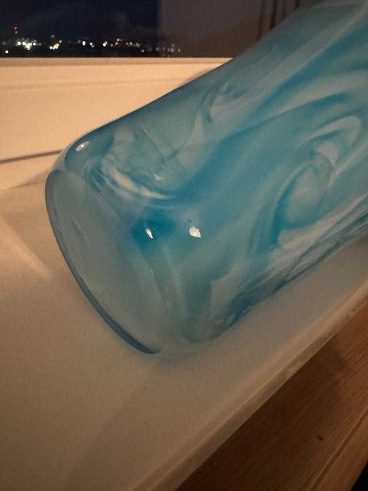 Ręcznie wykonany Wazon Szklany w Stylu Murano