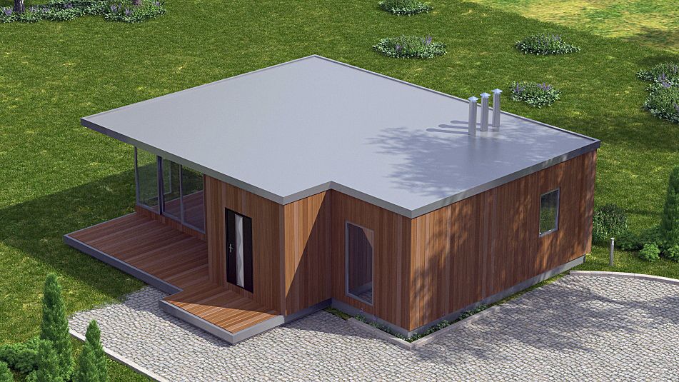 Плоска покрівля Вашего Будинка (Монтаж ПВХ ТПО-мембран)-гарант 10років