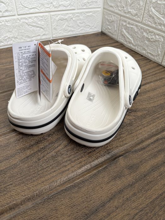 Crocs bayaband clog white крокси сабо унісекс  білі 1:1