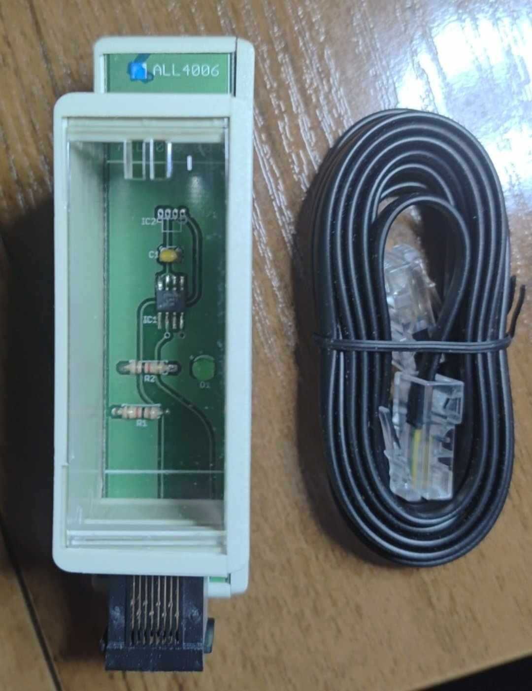 CZUJNIK temperatury do szyny montażowej ALLNET ALL4006 moduł NOWY s560
