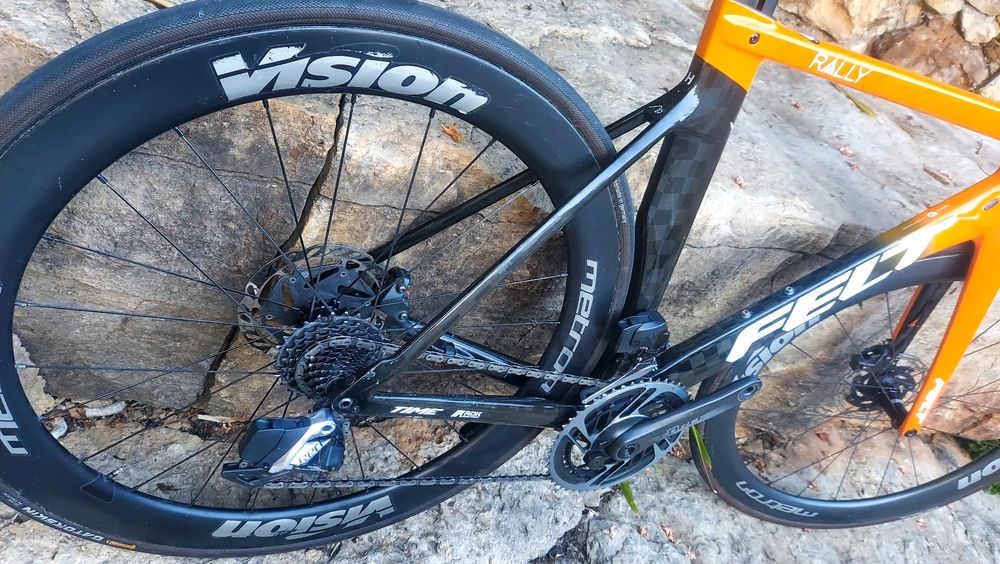 V....Felt Rally aero Transmissão Sram  AXS 12V t56