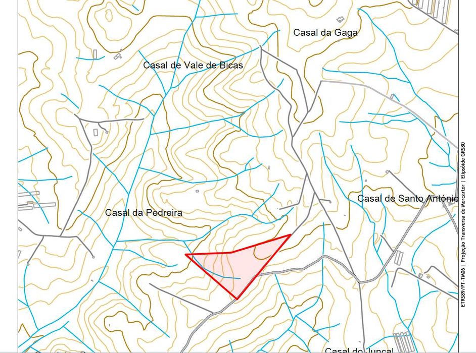 VENDE-SE TERRENO EM A DOS CUNHADOS COM 4 HECTARES