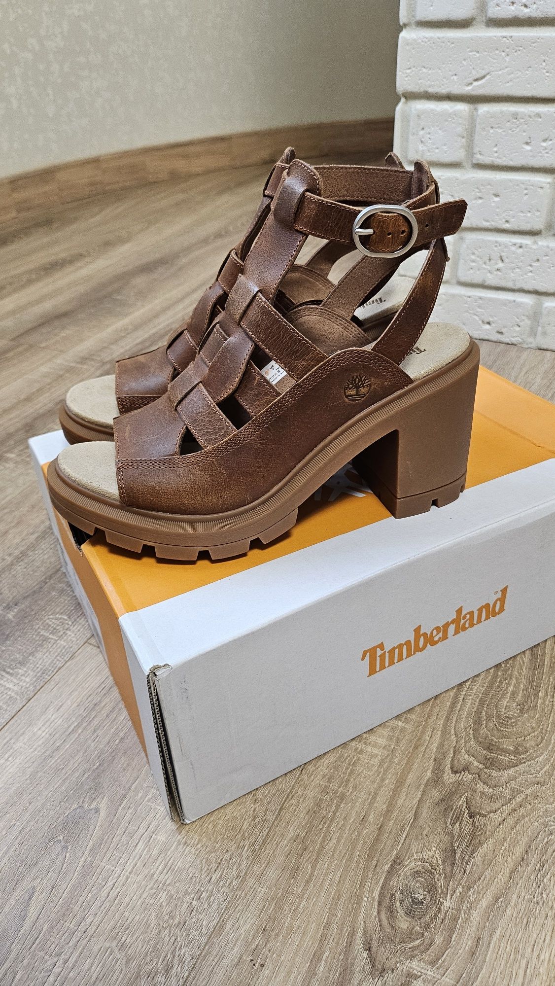 Босоніжки шкіряні Timberland,  оригінал (США). Нові,.