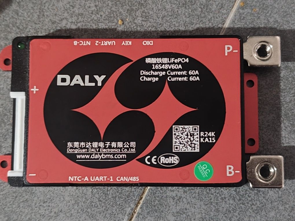 Daly BMS 16S LiFePo4 60A BT