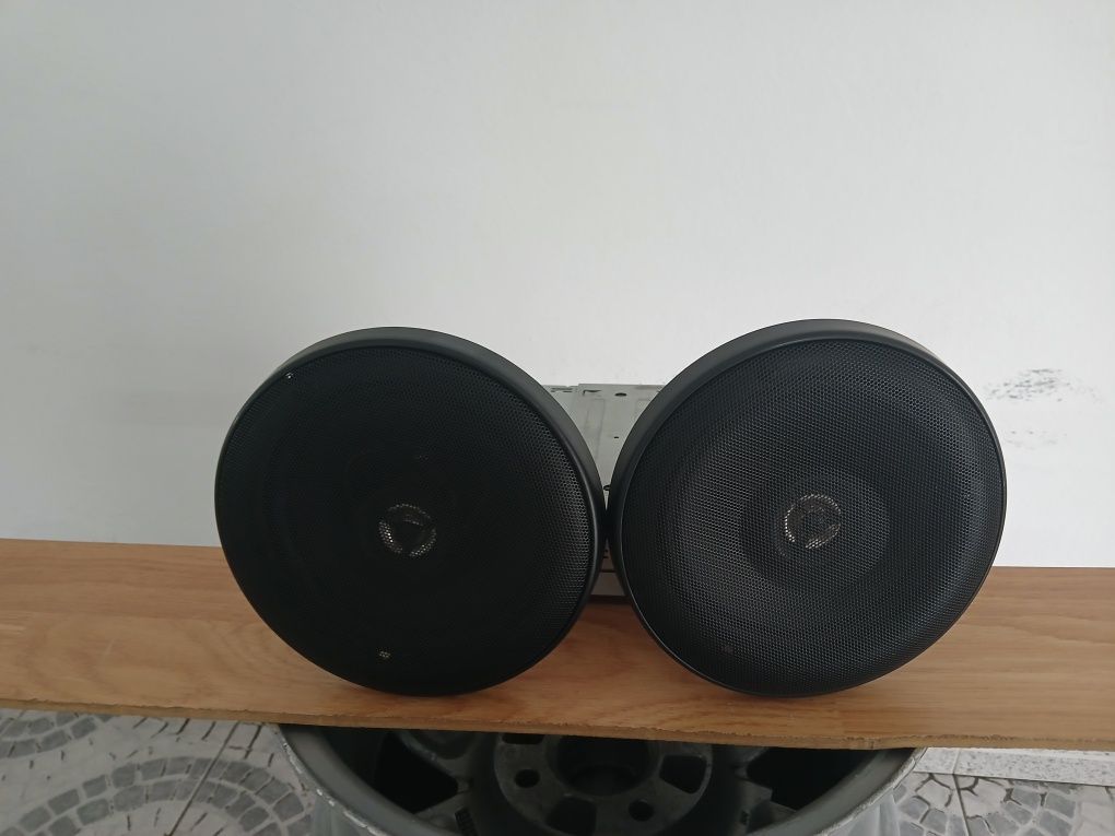 Rádio pioneer + par de  colunas