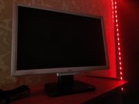 Монитор Acer. Состояние хорошее. Серый.