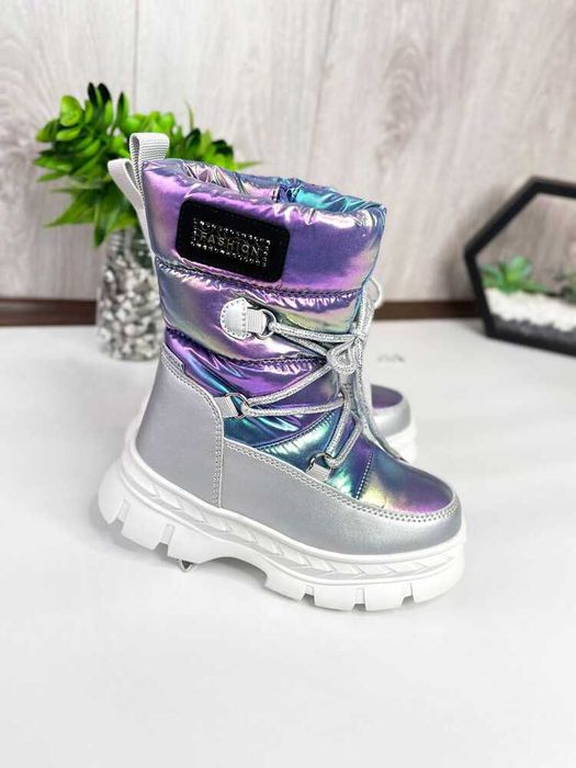 Зимові термо дутики чоботи для дівчинки Tom.m! 28,29,30,31,32,33,34,35