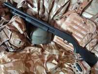 Игрушка дробовик винчестер с прикладом ZM61A CYMA - Оригинал