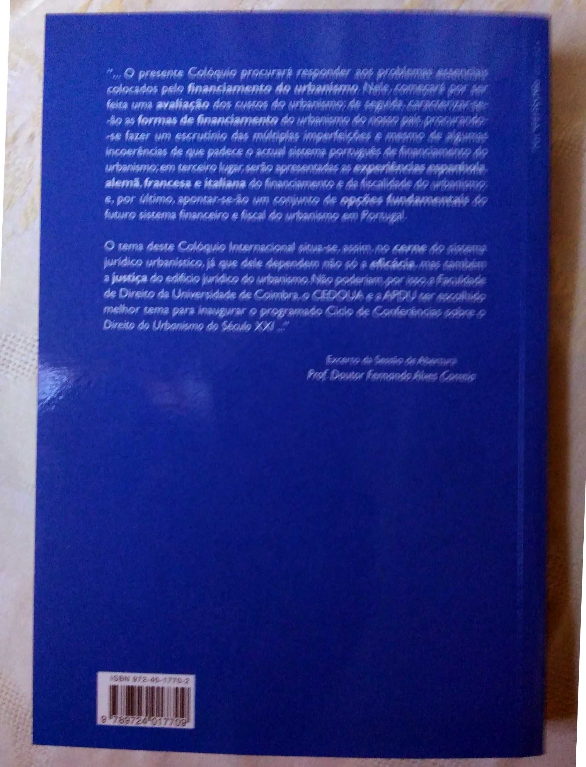 O Sistema Financeiro e Fiscal do Urbanismo, livro como novo