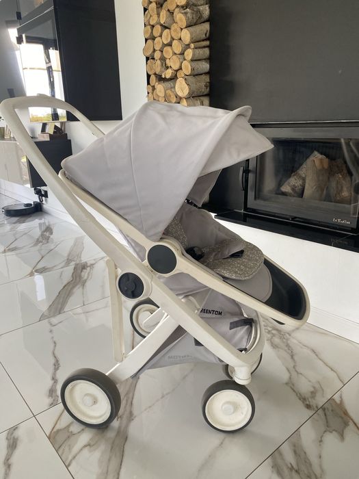 Wózek spacerowy Greentom szaro- bialy